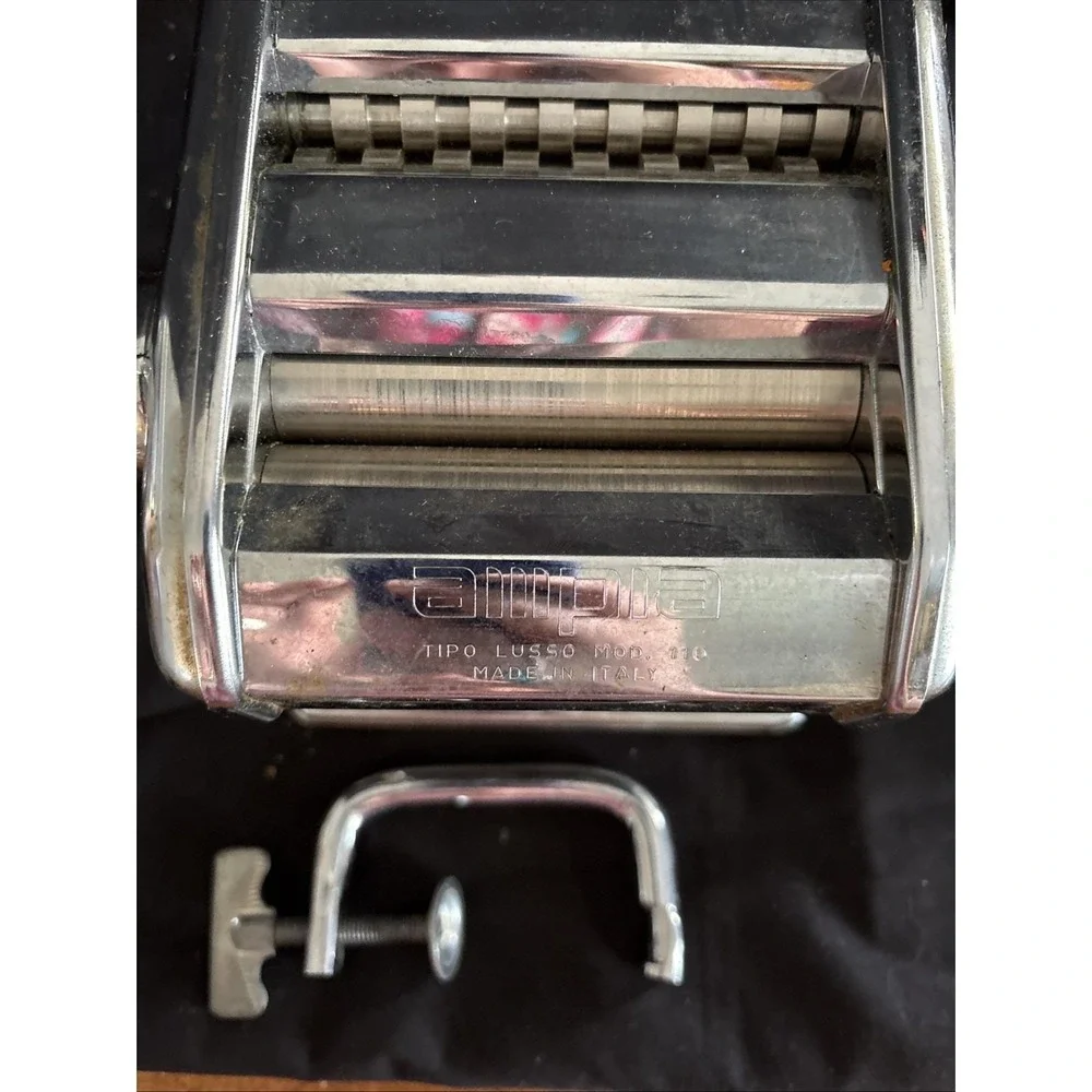 Vintage AMPIA Brevettata MODEL 110 Pasta Maker Tipo Lusso - Made in Italy